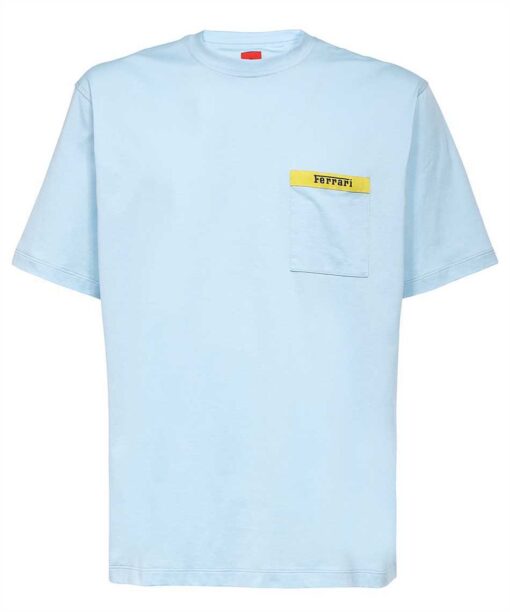 Ferrari POCKET COTTON WITH CONTRAST DETAIL T-shirt