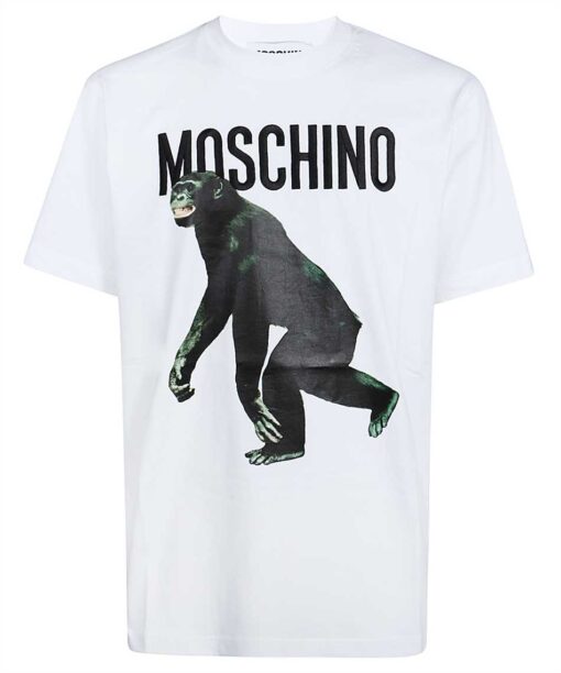 Moschino Chimpanzee Print T-shirt