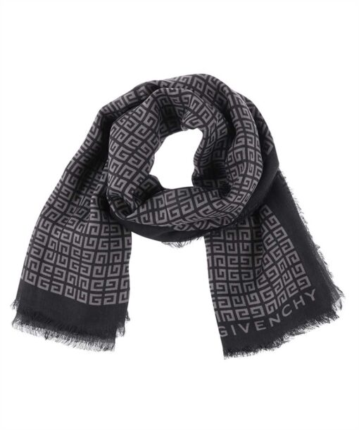 Givenchy 4G MONOGRAM FRINGED Scarf
