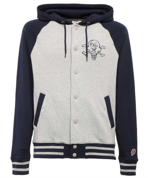 Icecream CONES & BONES ZIP THROUGH Hoodie