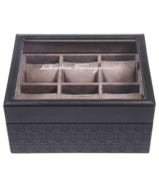 Salvatore Ferragamo TRAVEL EMBOS Belt box