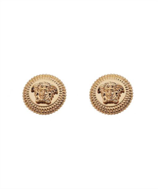 Versace MEDUSA HEAD-DETAIL STUD Earrings