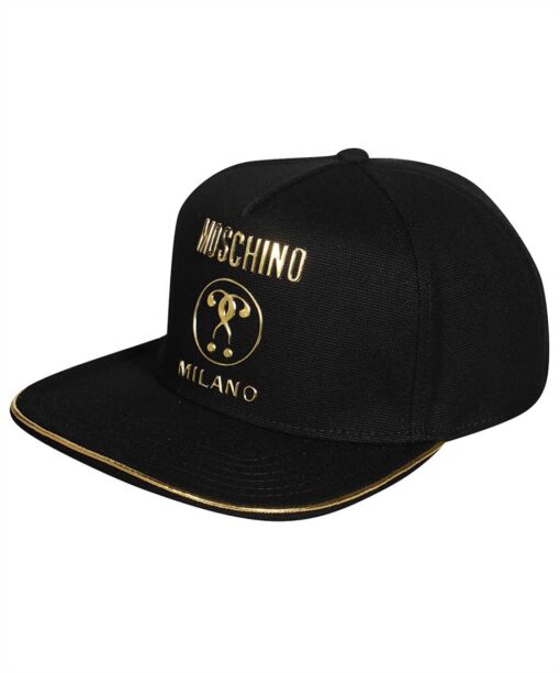Moschino DOUBLE QUESTION MARLK LOGO Cap