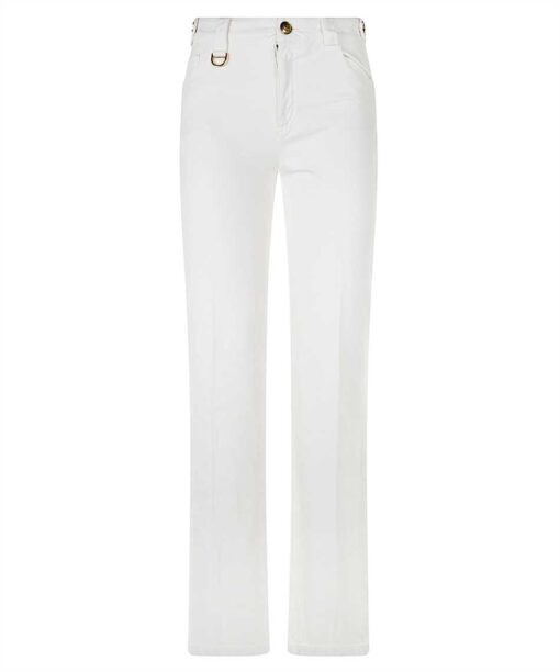 Chloé STRAIGHT COTTON CANVAS Trousers