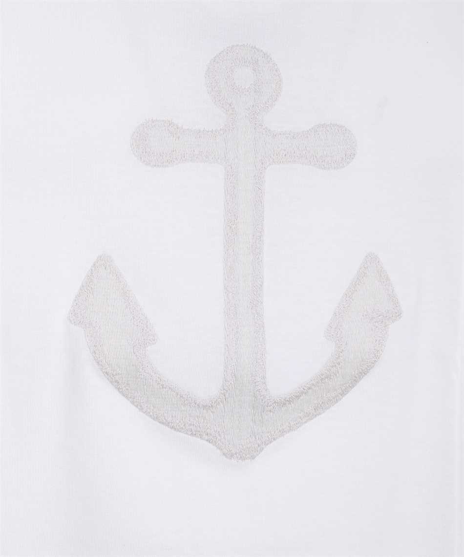 Paul&Shark SHARK TAG AND EMROIDERED COTTON T-shirt - Image 3