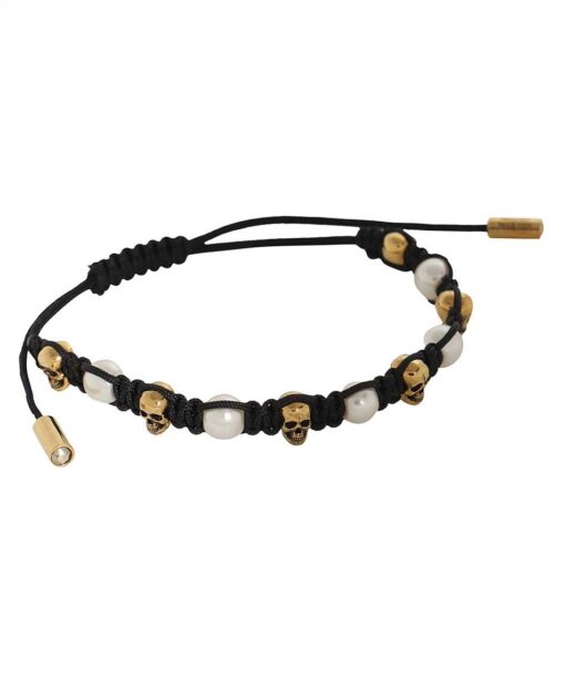 Alexander McQueen SKULL&PEARL Bracelet