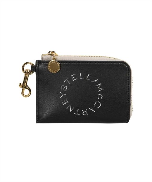 Stella McCartney LOGO ZIP Card holder