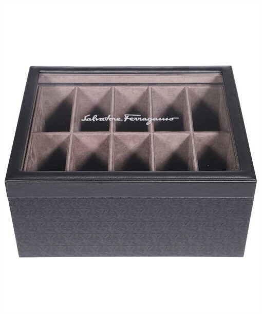 Salvatore Ferragamo TRAVEL EMBOS Belt box
