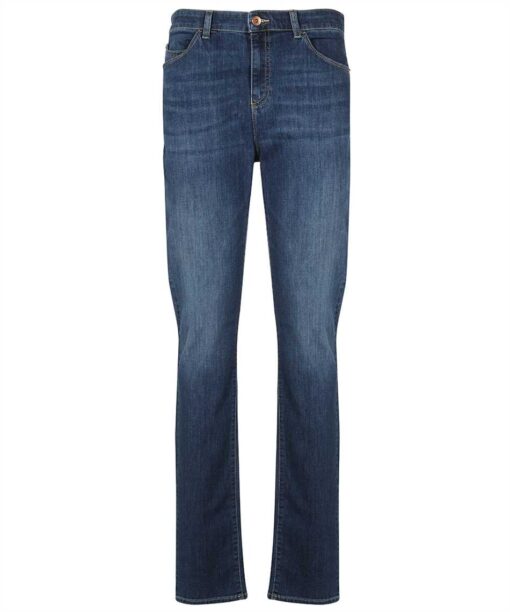 Emporio Armani J18 HIGH-WAISTED SKINNY IN STRETCH TENCEL DENIM Jeans