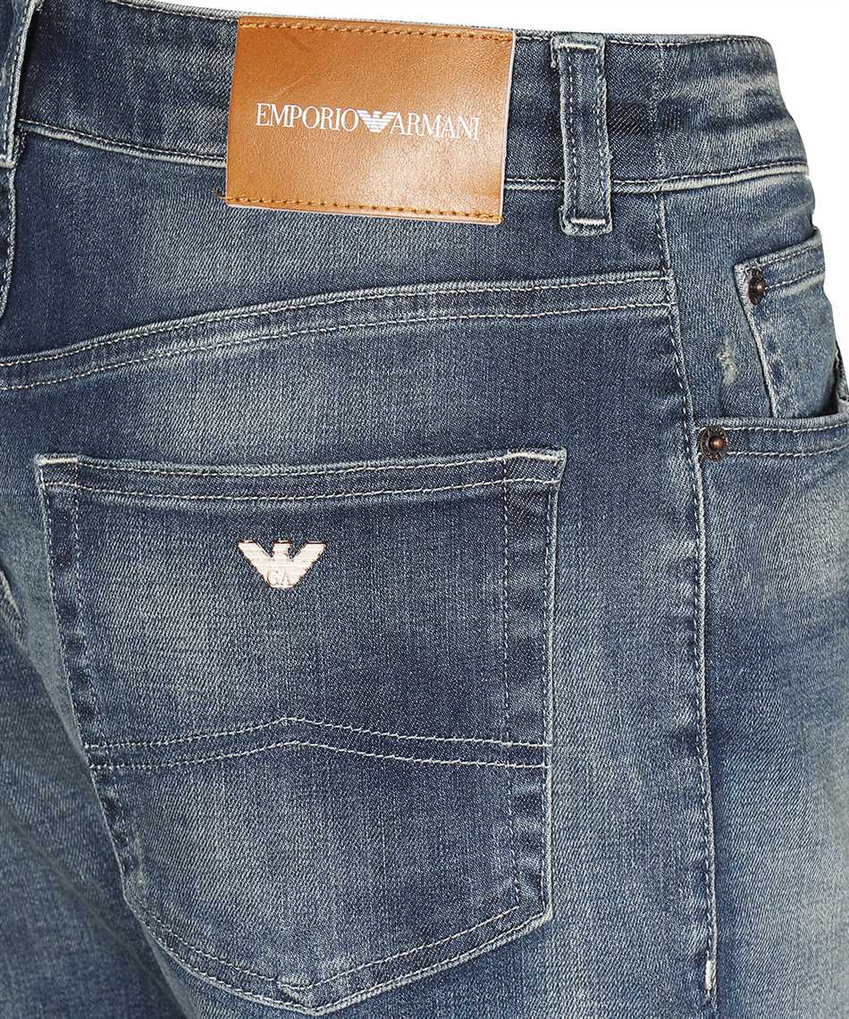 Emporio Armani EMBROIDERED-LOGO DENIM Jeans - Image 3