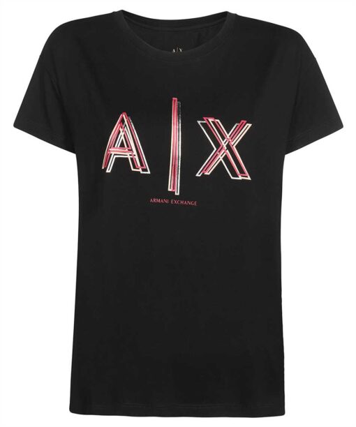 Armani Exchange BOYFRIEND FIT JERSEY COTTON CREW T-shirt