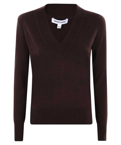Veronica Beard COLETA V-NECK CASHMERE Knit