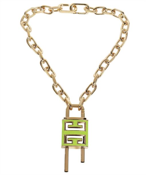 Givenchy LOCK HOBO LEATHER GOLDEN Necklace