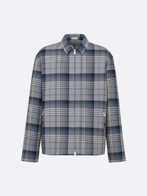 Camcia madras con chiusura zip