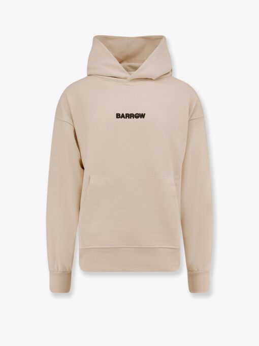 Hooded cotton sweatshirt