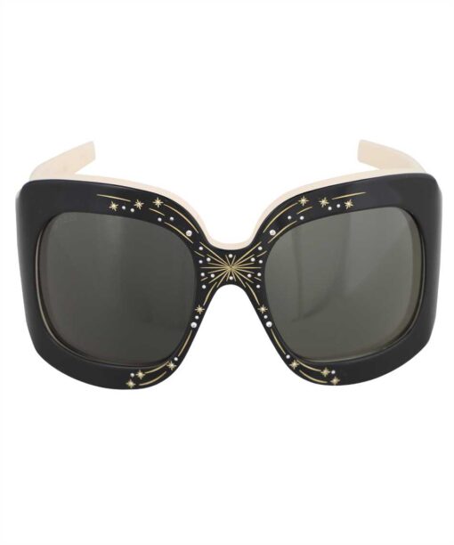 Gucci OVERSIZE SQUARE-FRAME Sunglasses