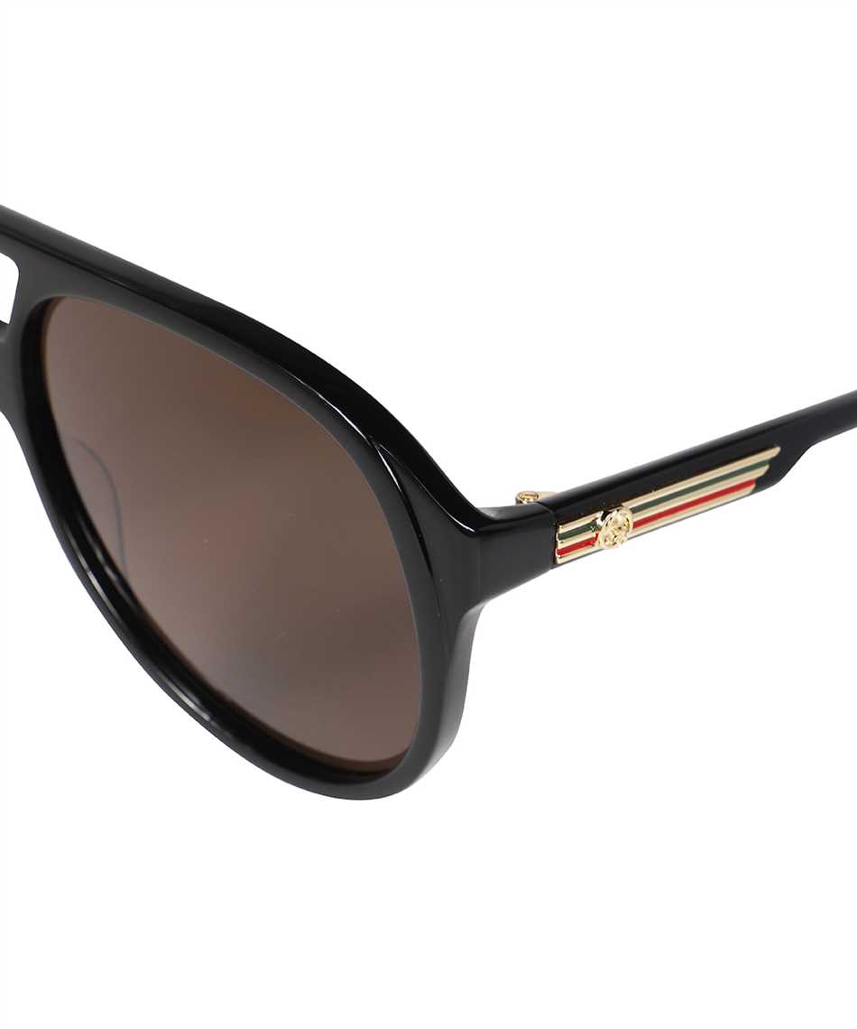 Gucci AVIATOR-FRAME Sunglasses - Image 3