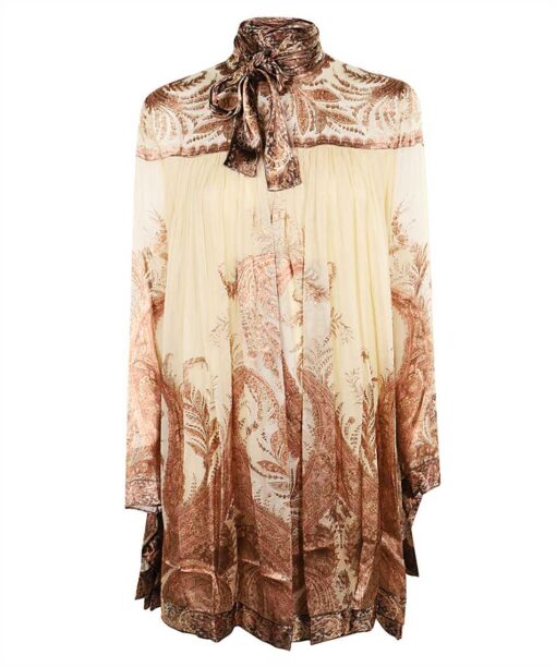 Zimmermann Hypnotic Batwing Mini Dress