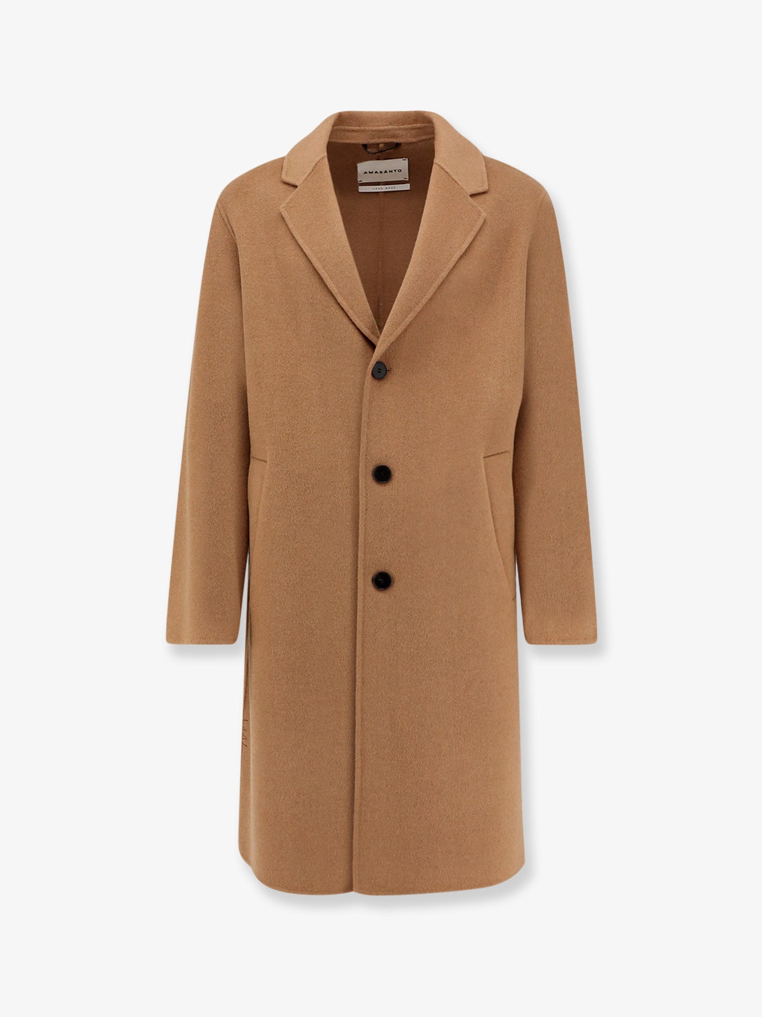 Outdoor wool coat