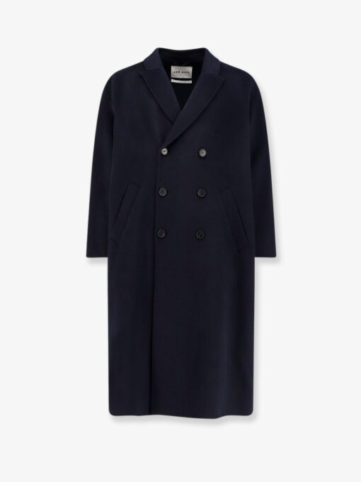 Outdoor wool coat