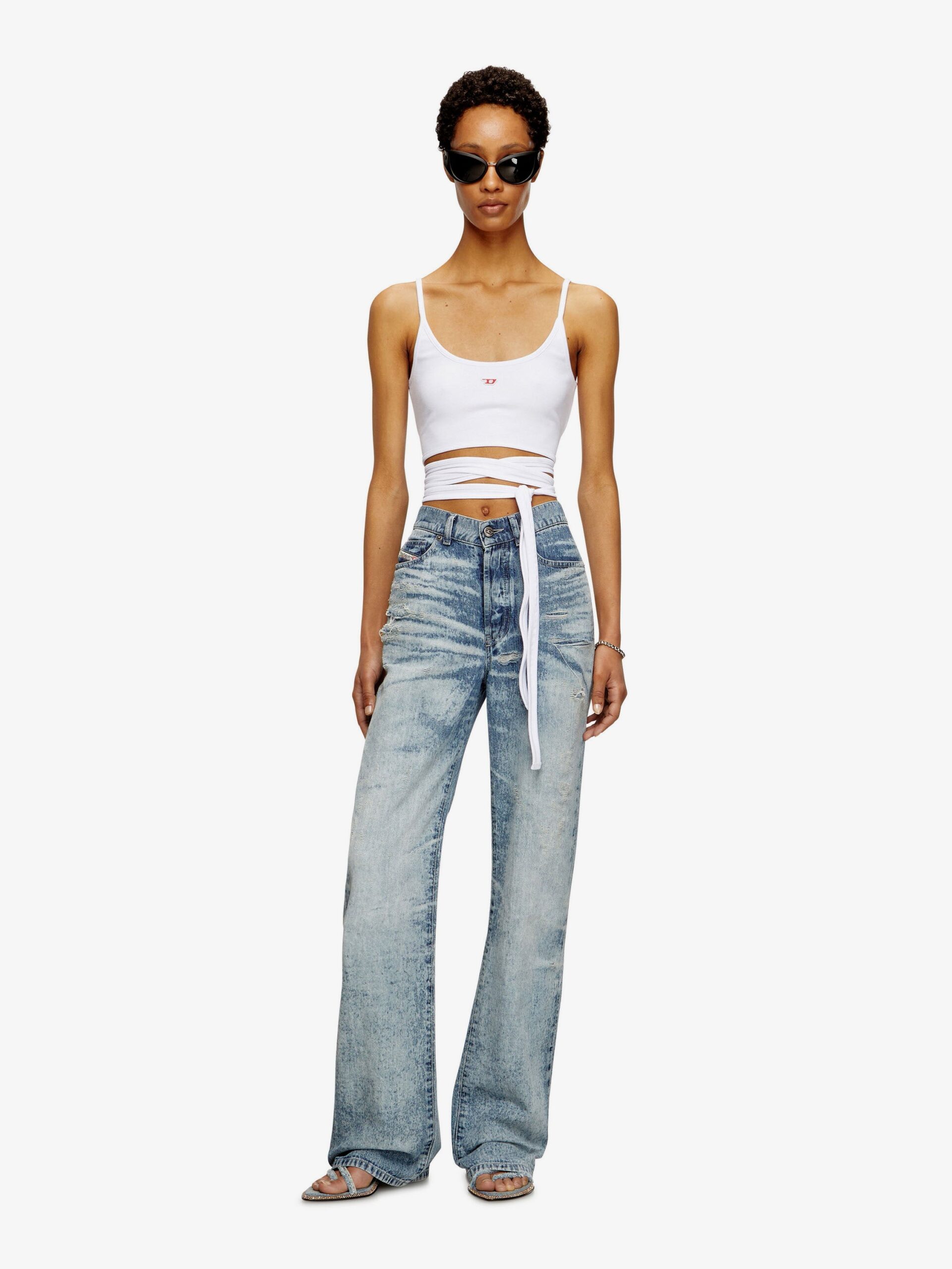 1971 D-Sent jeans with distressed effect - Image 2
