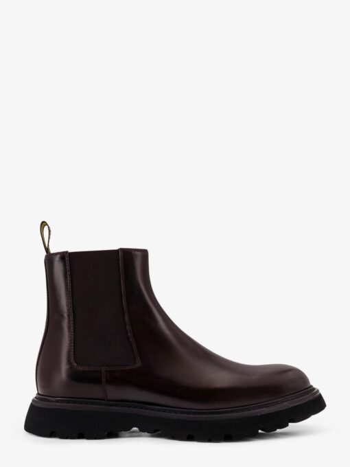 Horse leather ankle boots