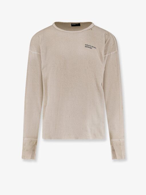 Classic Logo Distressed Thermal LS T-shirt