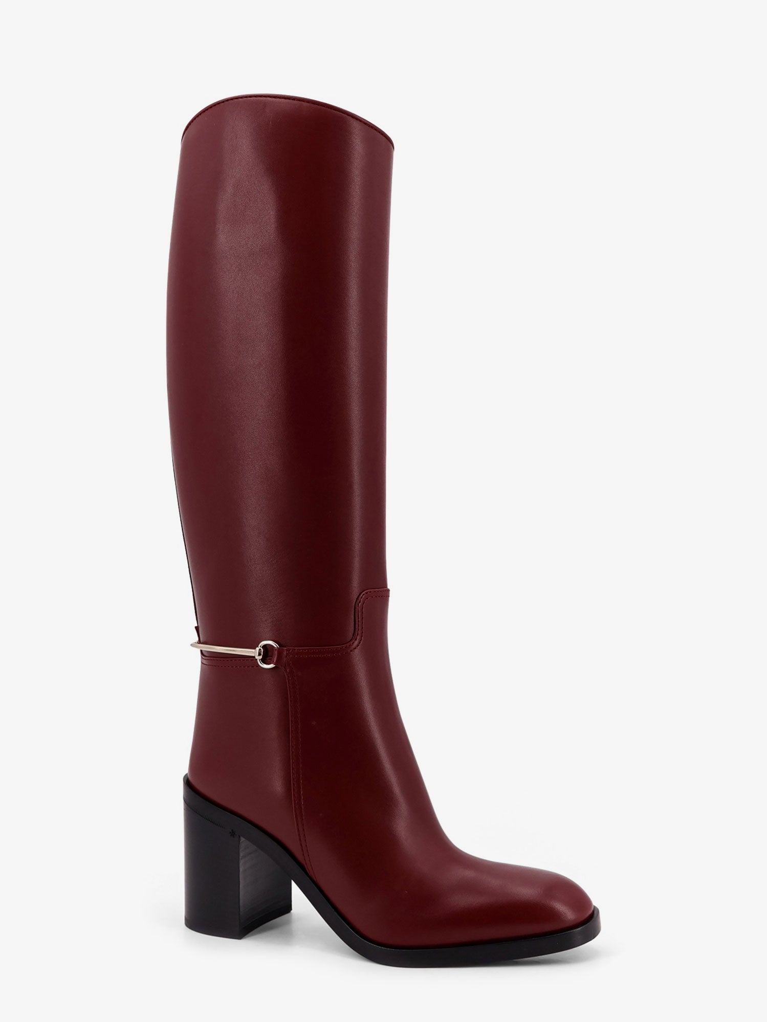 Gucci Rosso Ancora leather boots - Image 2