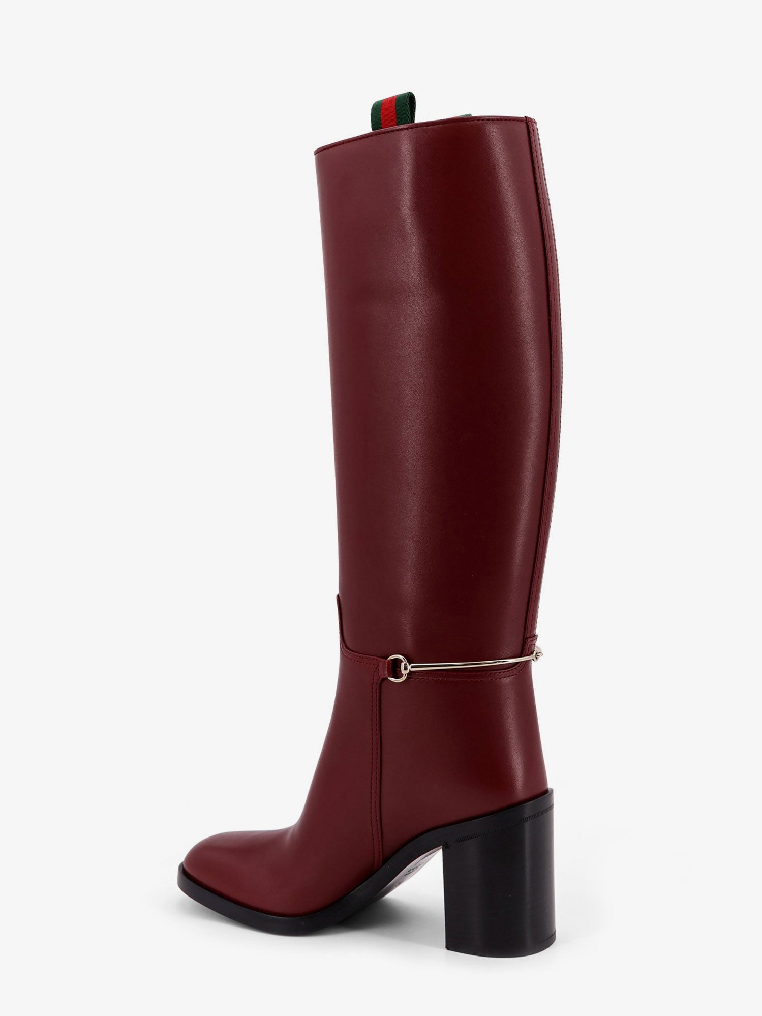 Gucci Rosso Ancora leather boots - Image 3