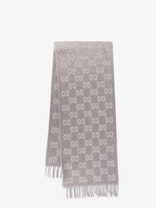 Wool and alpaca blend scarf