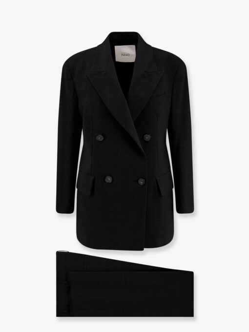 Rocchetta wool blend double-breasted suit