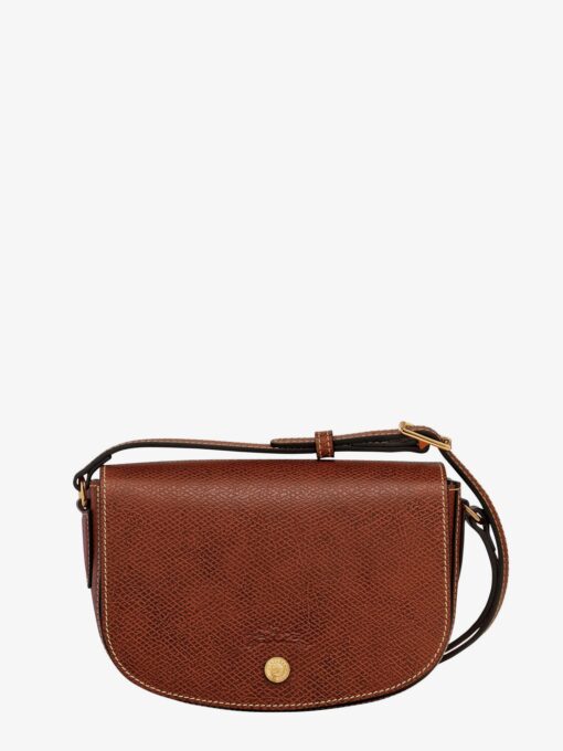 Leather shoulder bag