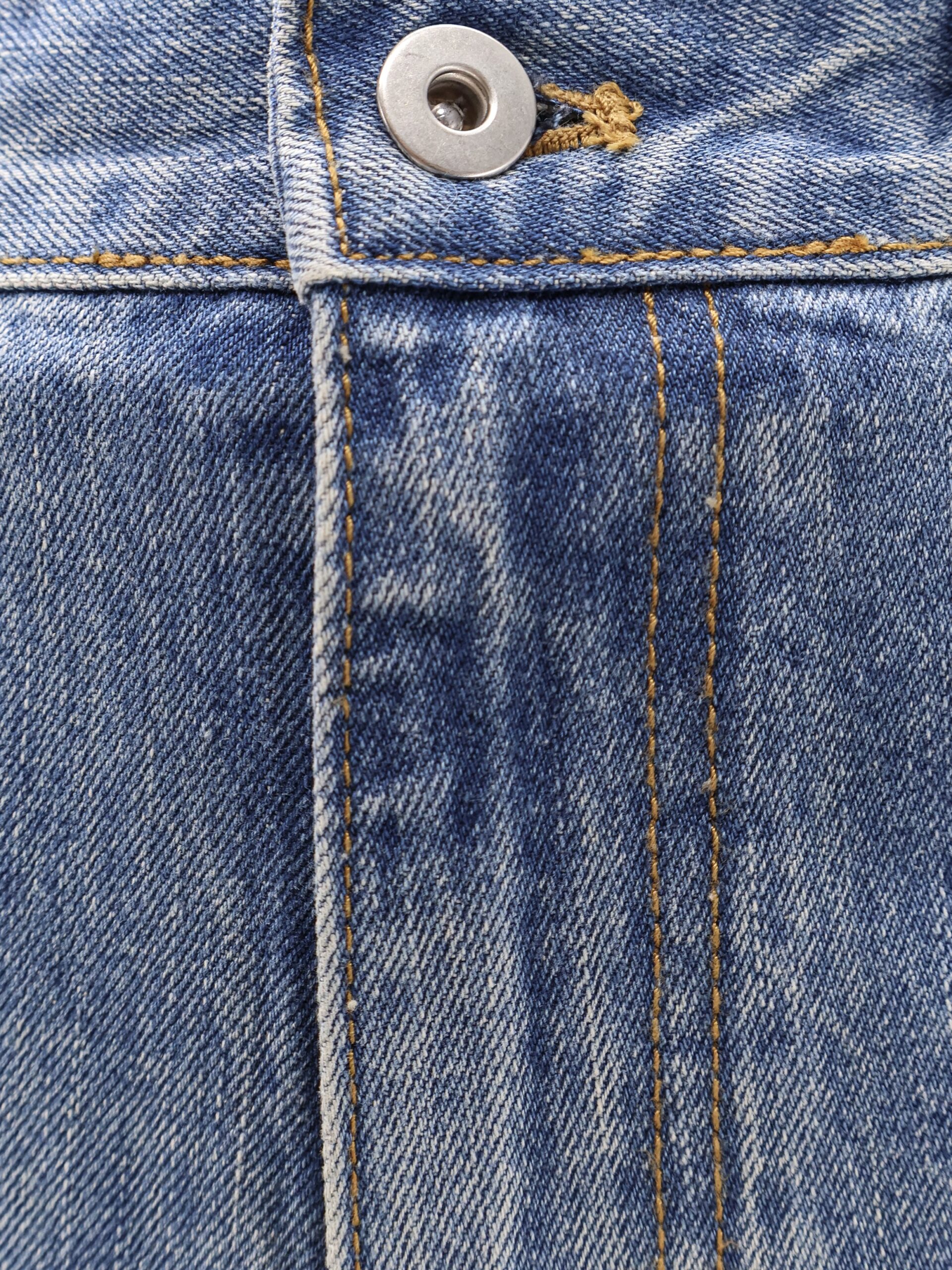 Flared leg Unisex jeans - Image 3