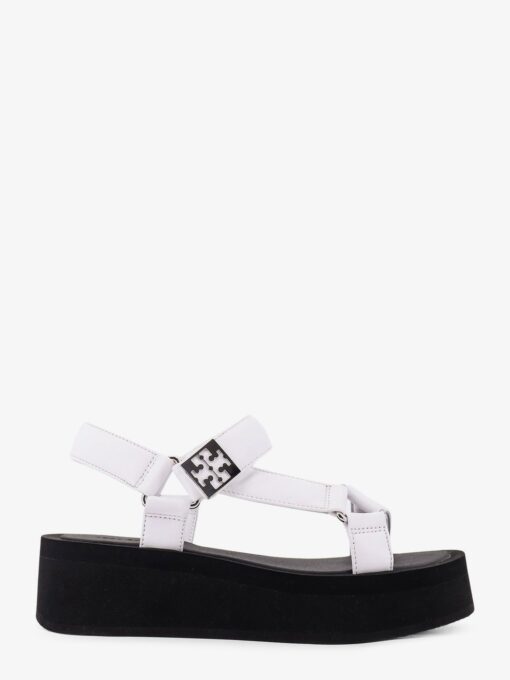 Mellow leather wedge sandals