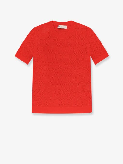 T-Monogram viscose blend top