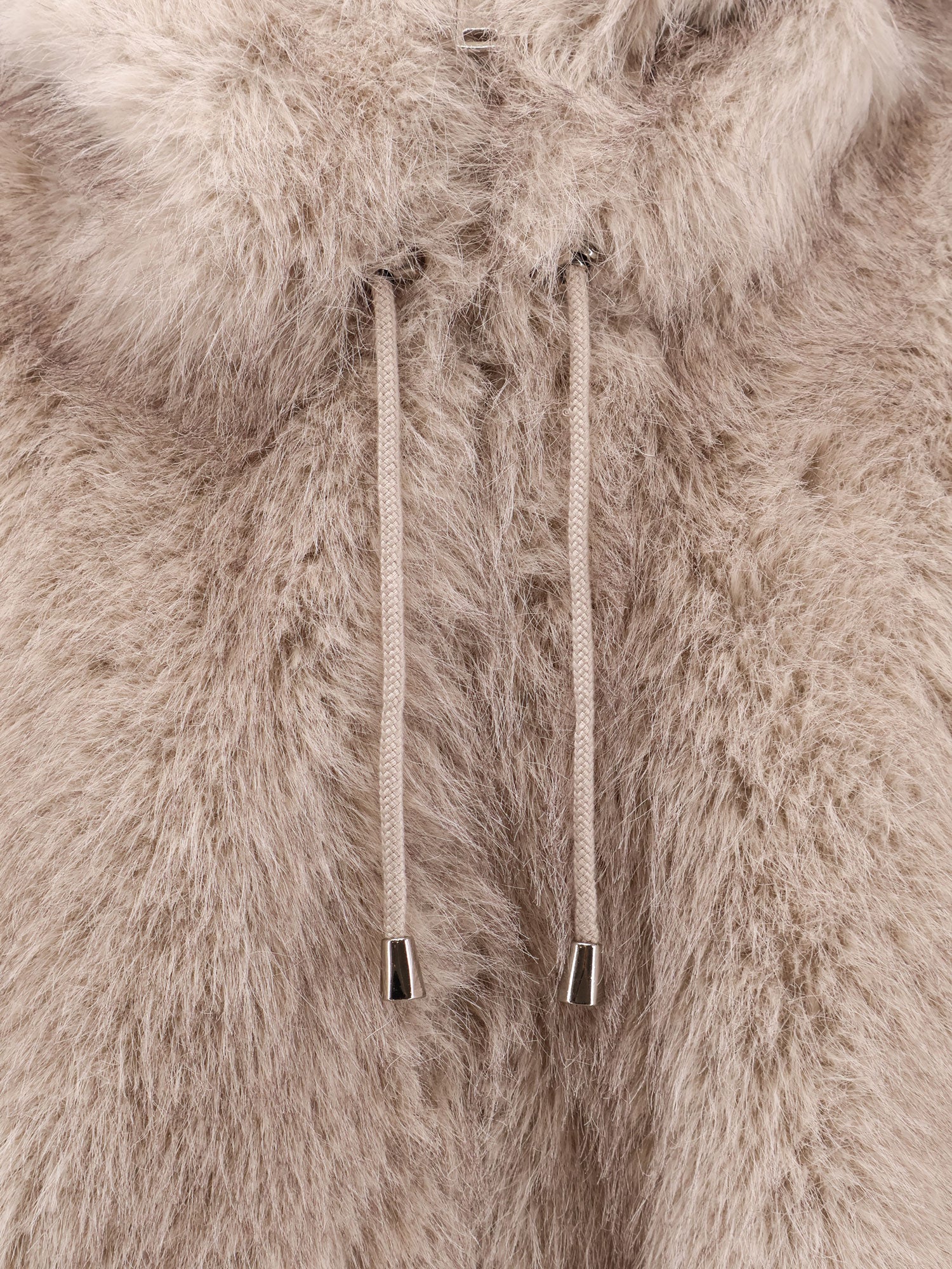 Sleeveless faux fur jacket - Image 3