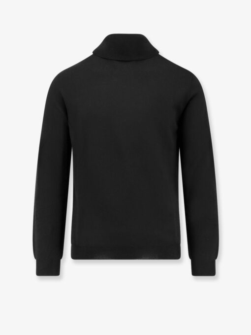 Virgin wool turtleneck