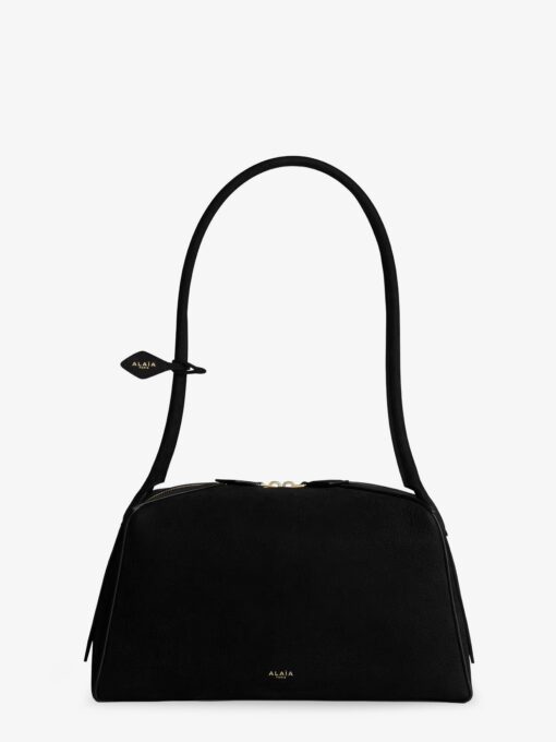 Le Bouledogue nubuck shoulder bag