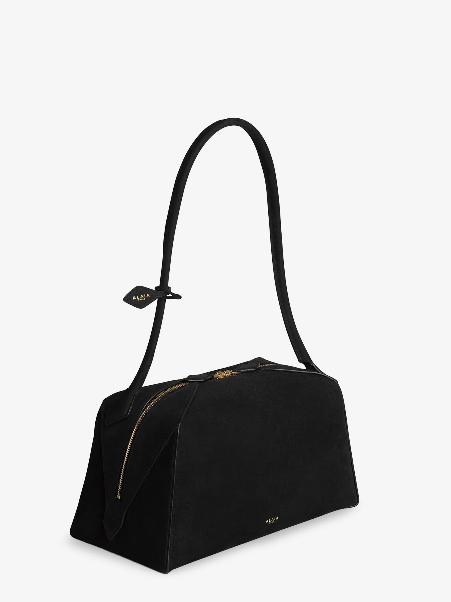 Le Bouledogue nubuck shoulder bag - Image 3