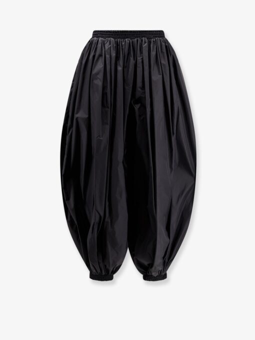 Balloon trousers with elastic
