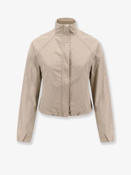 Windbreaker nylon and silk jacket