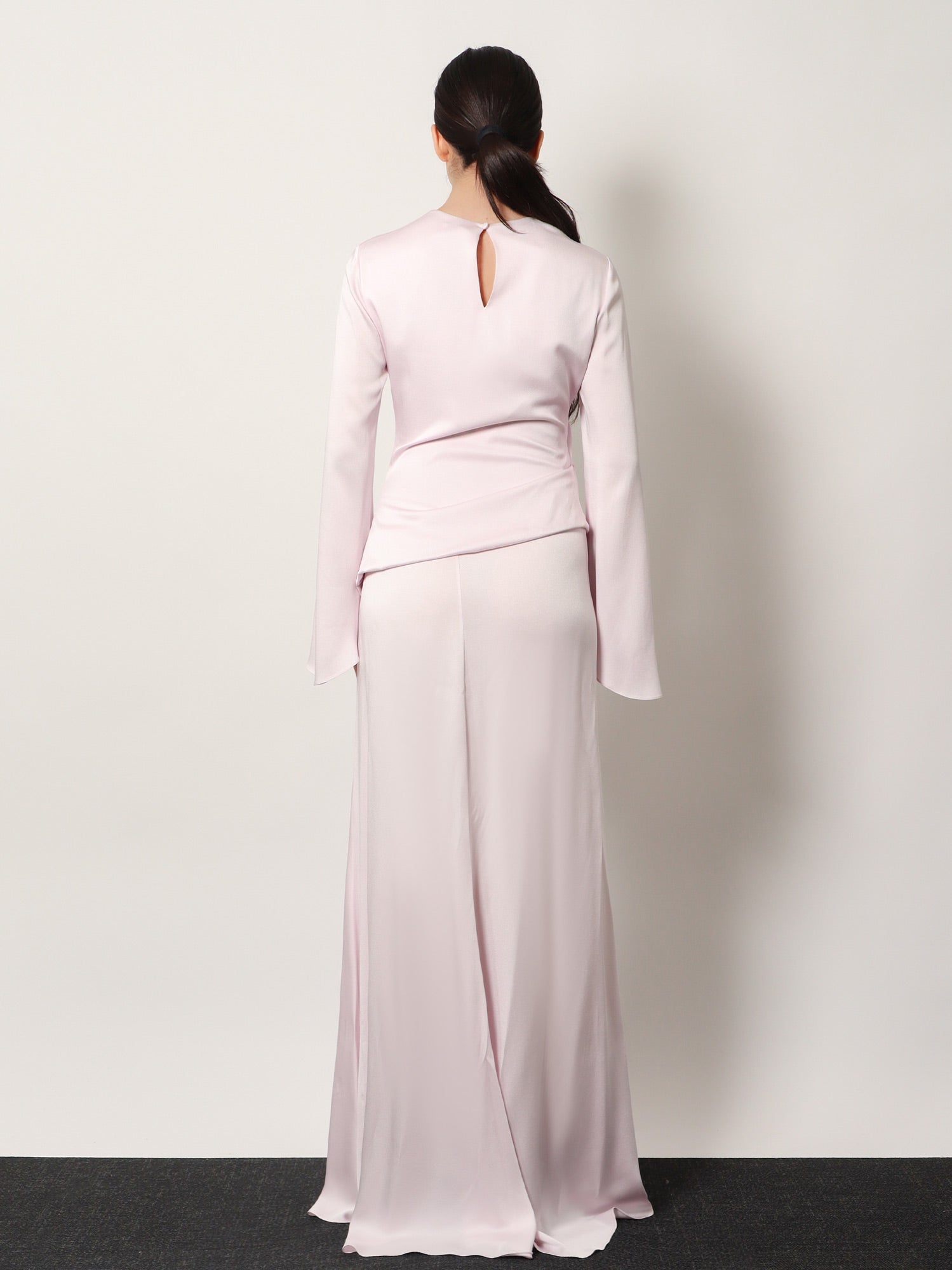 Long dress with drapery - Image 3