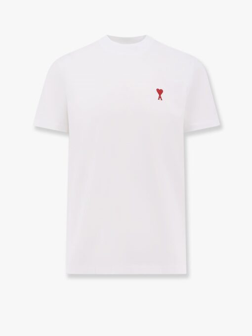 Cotton t-shirt with iconic embroidery
