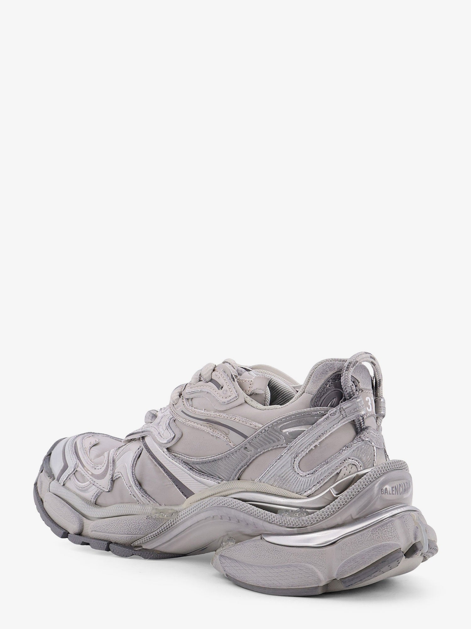 Runner 2 nylon low-top sneakers with leather inserts - Image 3