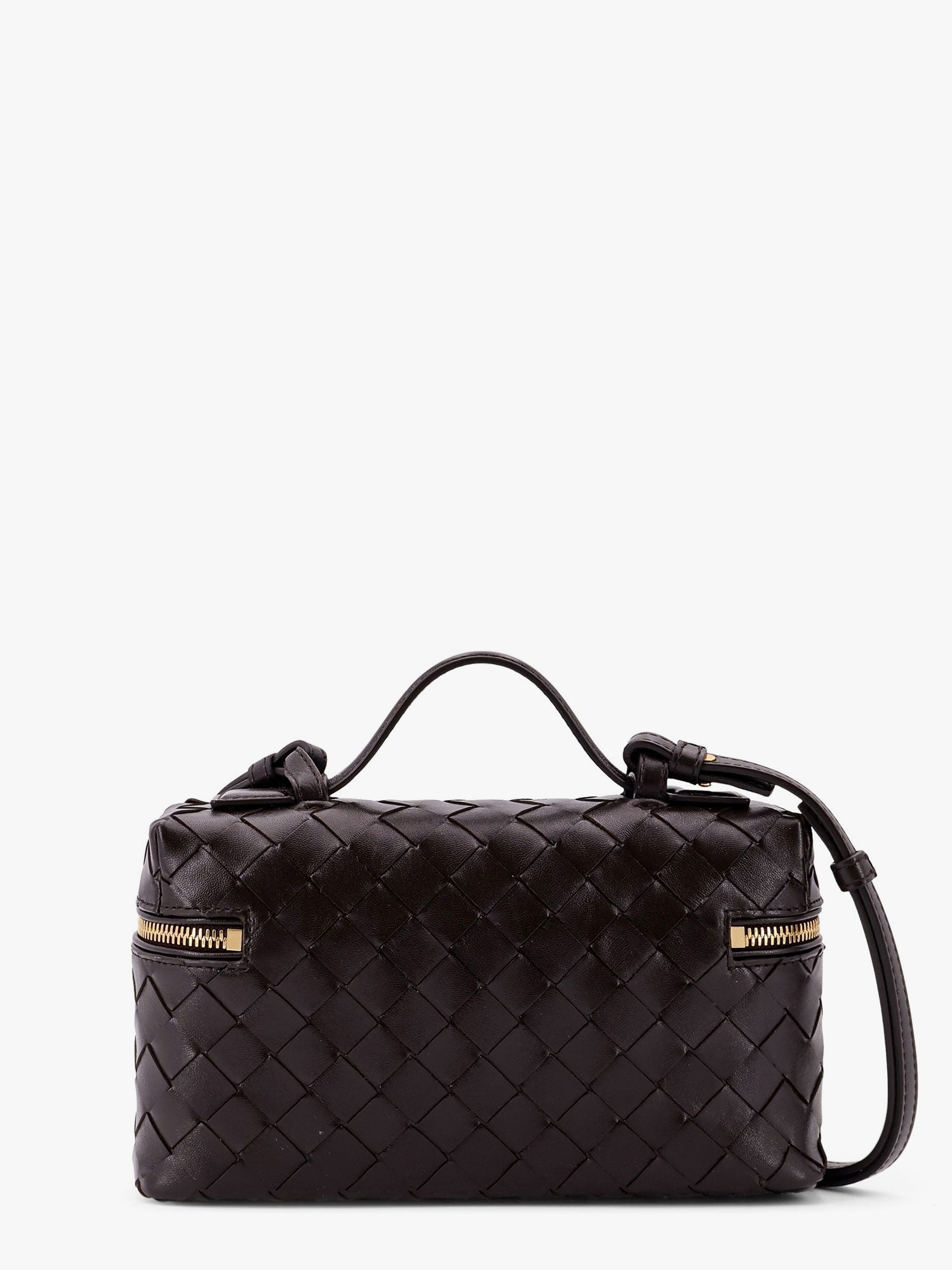 Bang Bang Leather crossbody bag with Intrecciato motif - Image 3