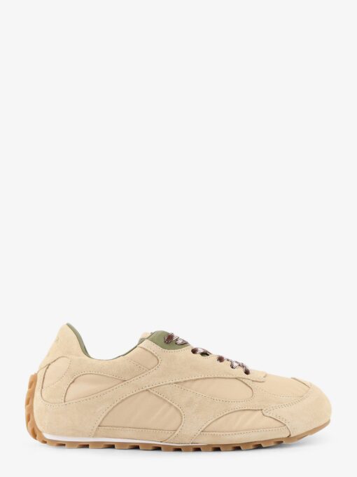 Orbit Flash suede and nylon blend sneakers