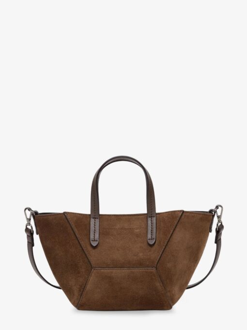 BC Duo Mini suede crossbody bag