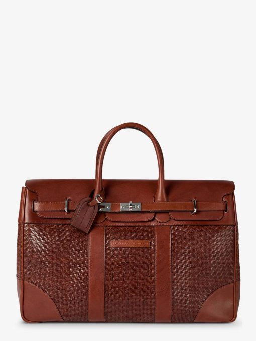 Country leather handbag