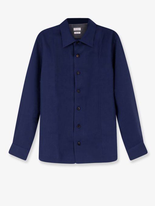 Easy fit linen shirt
