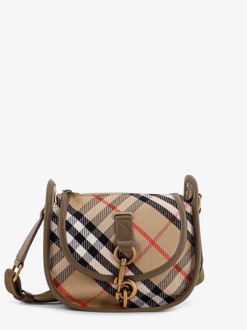 B clip mini water-repellent canvas crossbody bag